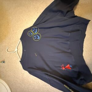 Nike Navy Sweatshirt with Graphic Accents